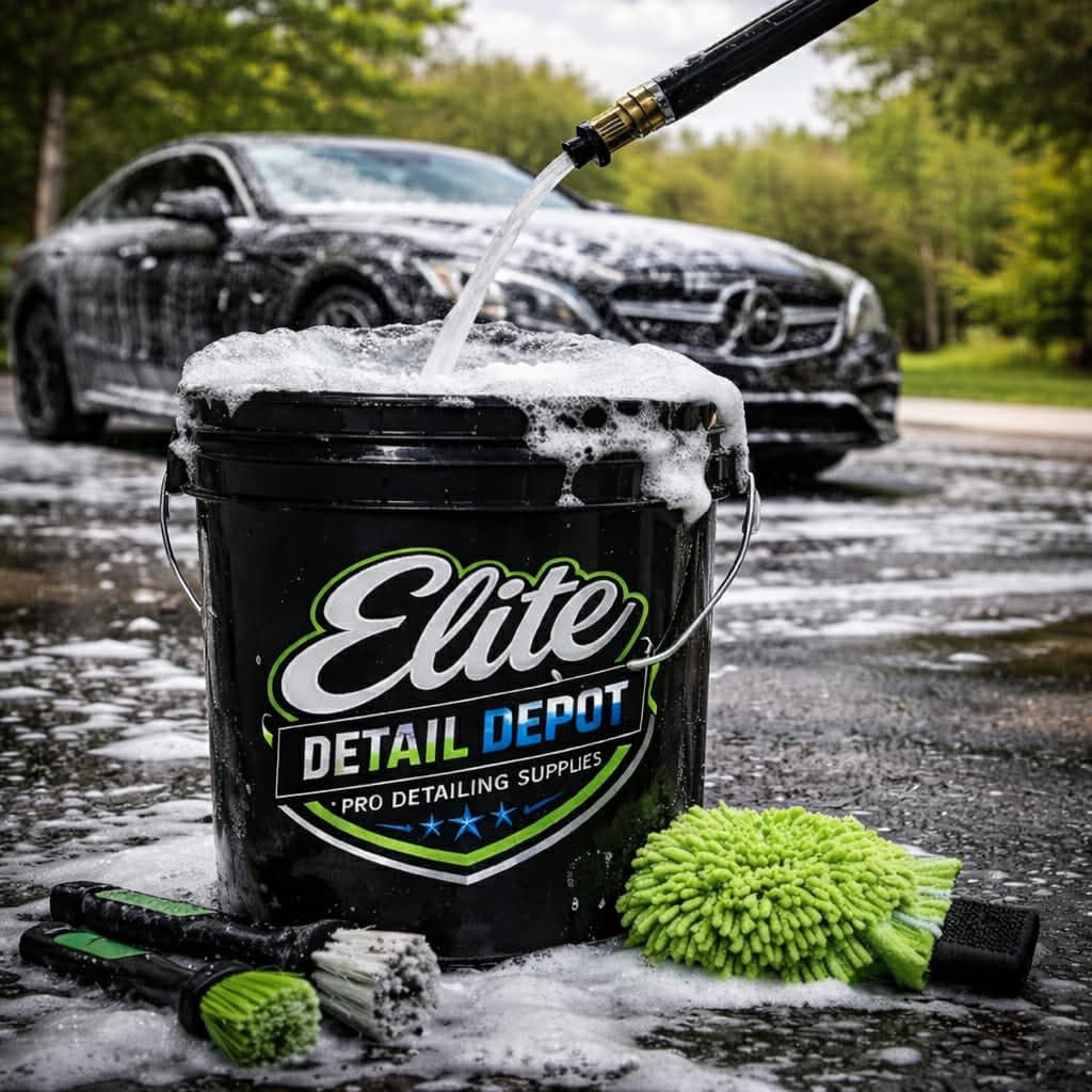 Elite Detail Depot professional wash setup